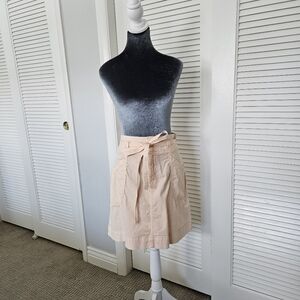 Anthropologie Pilcro And The Letterpress Womens peach Color Mini Skirt Size 6